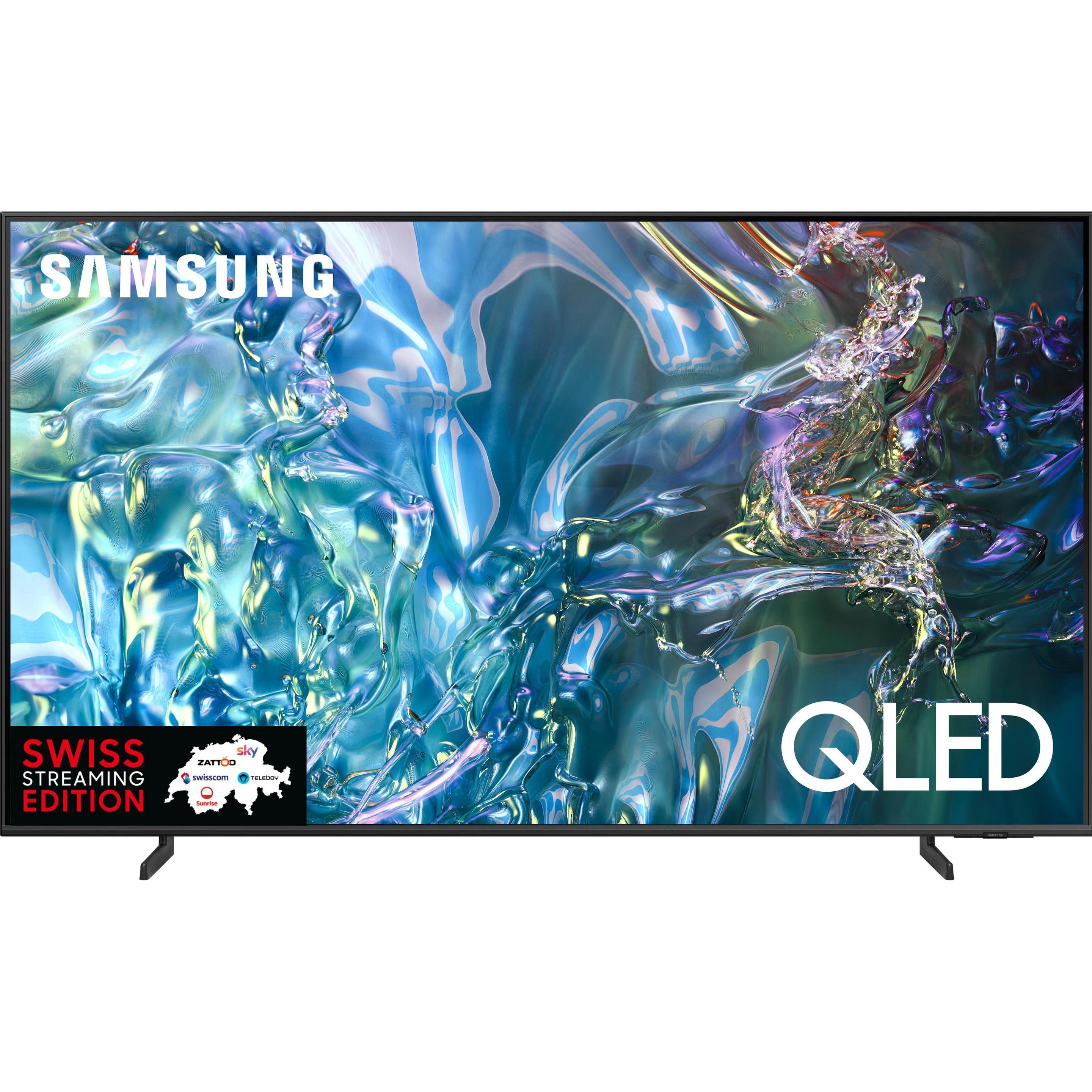 Samsung QE43Q60D (43", Q60D, QLED, 4K, 2024), TV, Schwarz