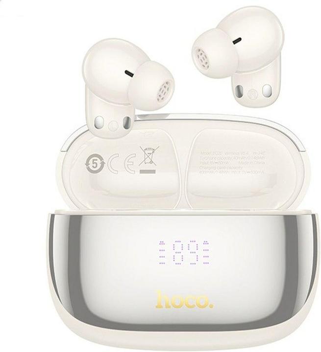 Actual product image Hoco EQ20 Rhyme Headset Wireless In-Ear Anrufe/Musik Bluetooth Weiss (ANC, 6 h, Wireless)