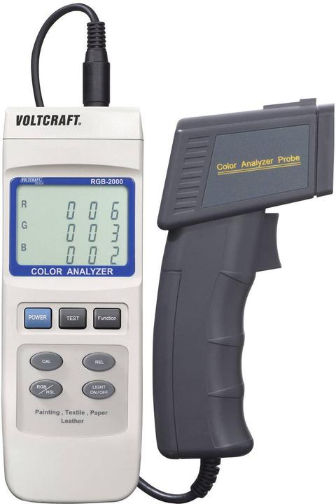 Actual product image Voltcraft Colour analyser
