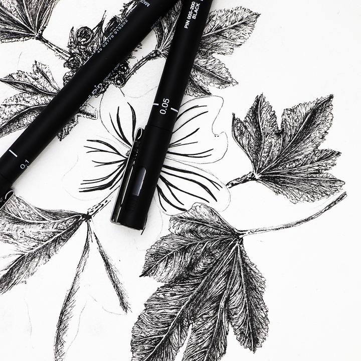 Produktbild Uni-ball Pin Fineliner (Black, 1 x)