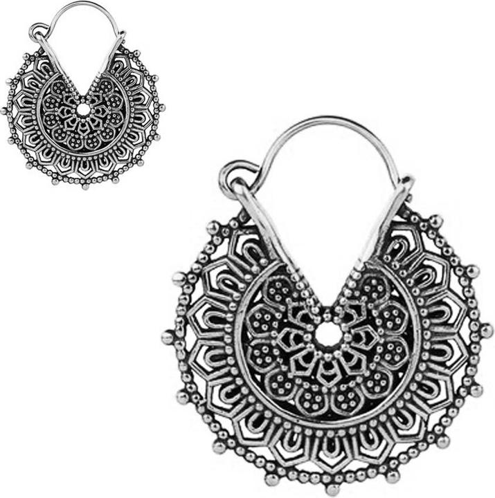 Immagine prodotto Star Piercing Orecchino d'argento con fiore greco (Ottone)