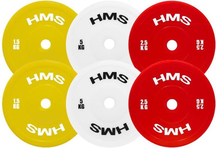 Actual product image HMS TPP02 (2 x 2 5 KG) ROT OLYMPISCHES TECHNISCHES BECKEN PE 2 x 2 5 KG (2 x 2.5 kg)