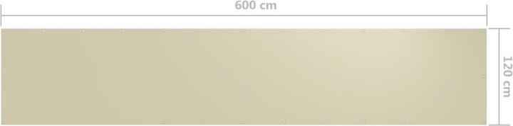 Produktbild vidaXL Sichtschutz Balkon (120 cm)