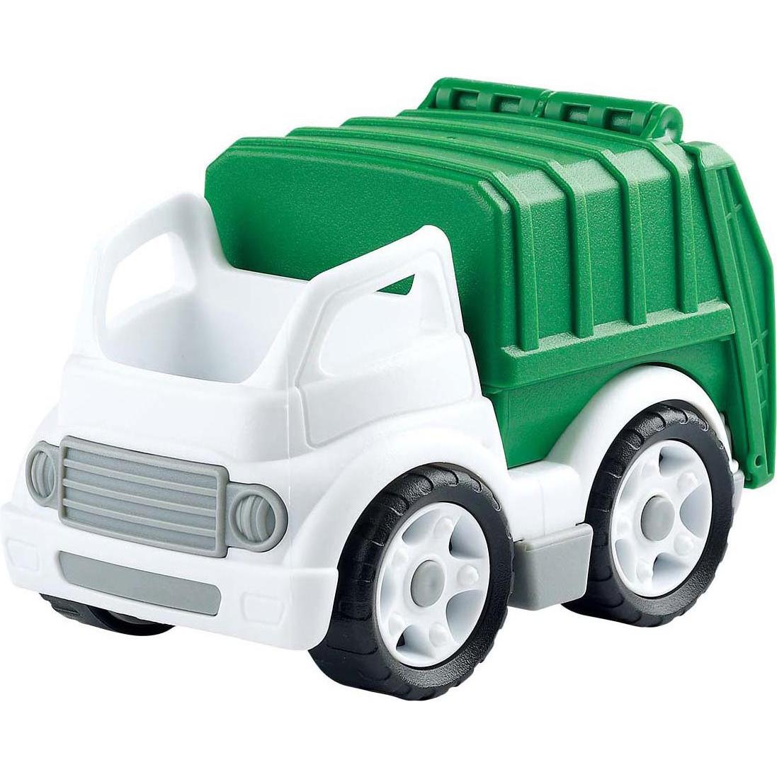 Play Verde/Bianco Bio Based Müllwagen Weiss Grün