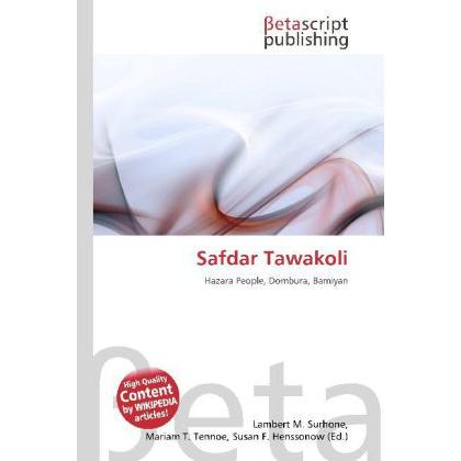 Safdar Tawakoli, Fachbücher von Lambert M. Surhone, Mariam T. Tennoe, Susan F. Henssonow