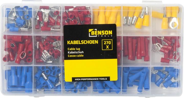 Actual product image Benson Cable lug 270 pieces profi