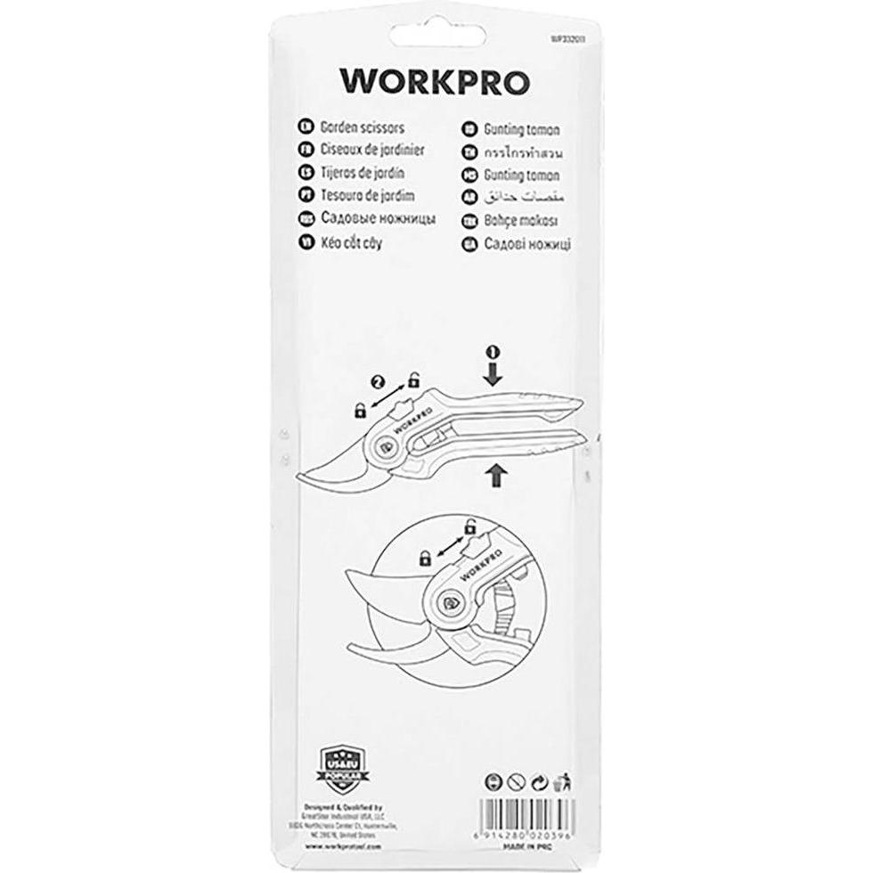 Thumbnail - Workpro, Gartenschere, Gartenschere