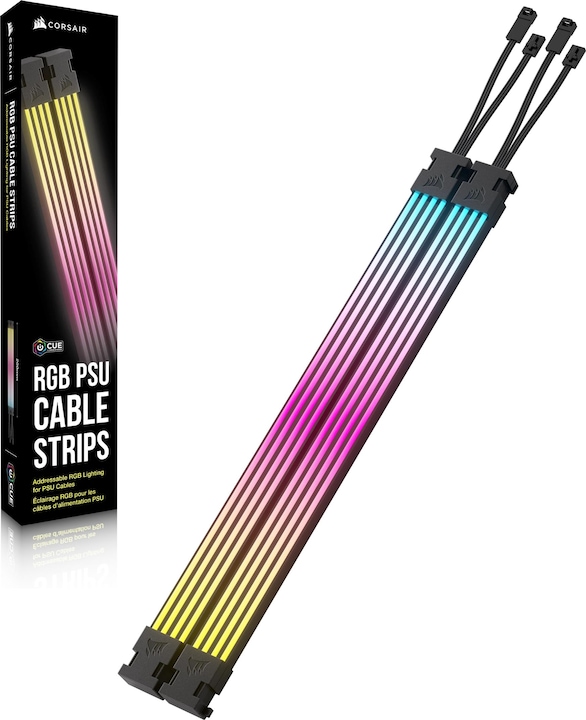 Productafbeelding Corsair ARGB PSU-kabelstrips (RGB)