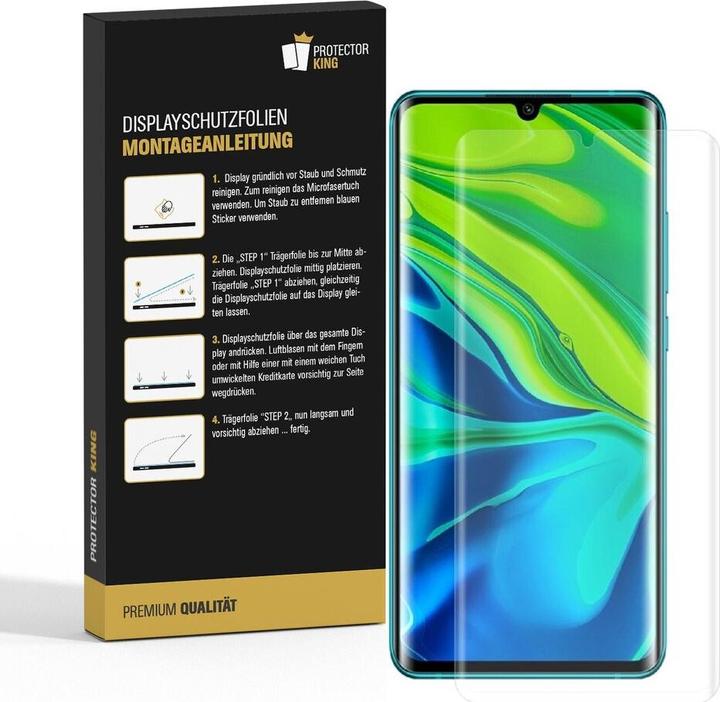 Produktbild Protectorking 3x Premium Displayschutzfolie Matt Entspiegelt (1 Stk., Xiaomi Mi Note 10)
