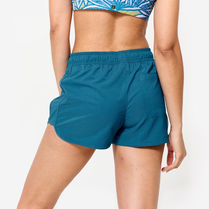 Image du produit Olaian Short de bain surf Femme - Tini petrol bleu (42)