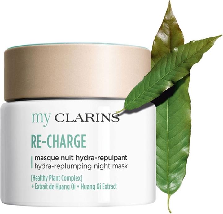 Actual product image Clarins Re-Charge Hydra-Replumping Night Mask (50 ml)