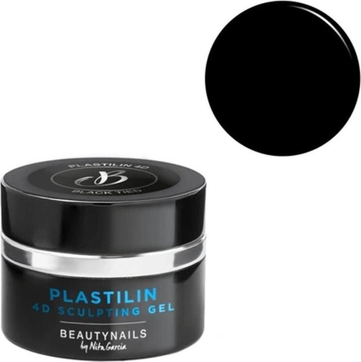 Beautynails Bna 4d Plastilin Black Tied 5g (Kunstnägel, Schwarz)