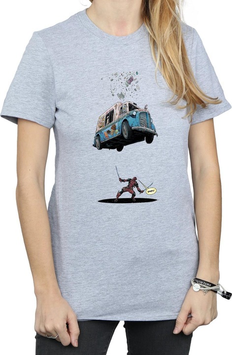 Immagine prodotto Deadpool Ice Cream Maglietta Ampia Donna (L)