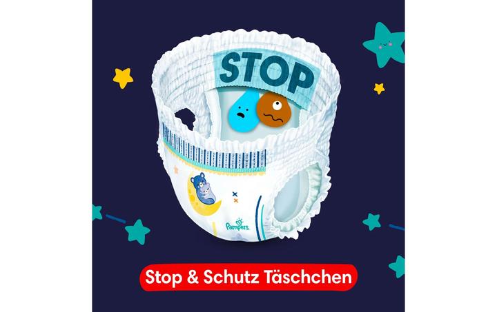 Produktbild Pampers Baby-Dry Night Pants (Gr. 4, Monatsbox, 180 Stk.)