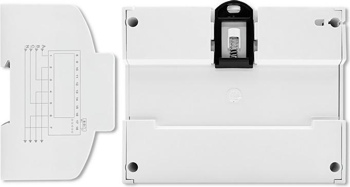 Image du produit Qoltec Compteur électronique triphasé Rail DIN 400V 100