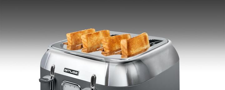 Produktbild Muse MS-131 DG Toaster Grau