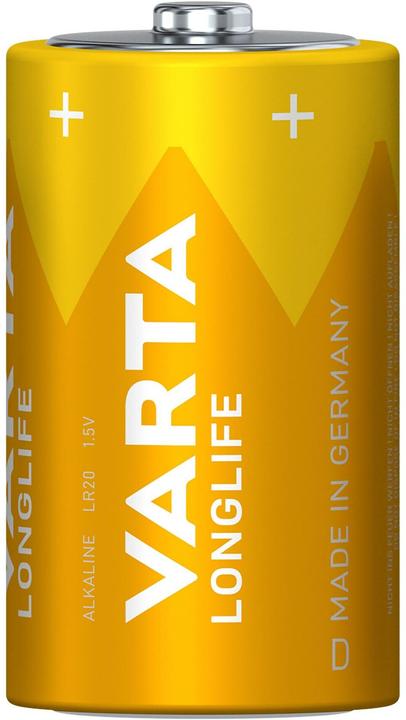 Produktbild Varta Longlife (2 Stk., D, 15800 mAh)