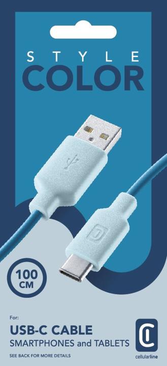 Produktbild Cellularline USB A – USB Typ C (1 m, USB 2.0)