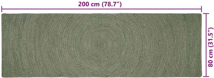 Produktbild vidaXL Bereichsteppich (80 x 200 cm)