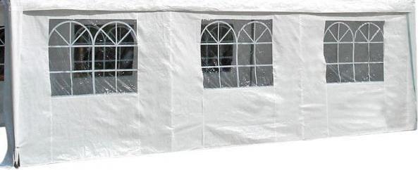 Actual product image Degamo Side tarpaulin for party tent with windows (600 cm, 600 cm)
