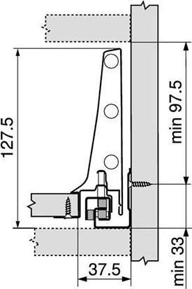 Actual product image Blum Complete tandem box drawer set