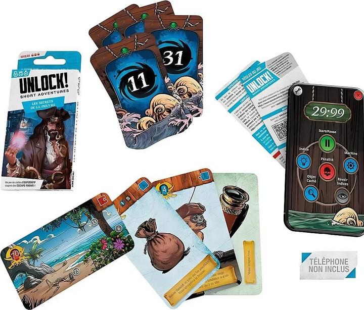 Immagine prodotto Asmodée Gioco Sblocca Polpo Pantaloncini (Francese, 1 - 6 Giocatori)