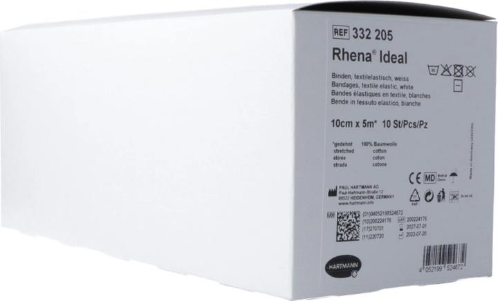 Produktbild Rhena Ideal Elastische Binde 10cmx5m weiss