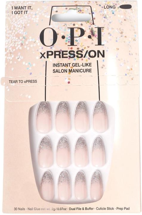 Actual product image OPI Xpress/On Nail Art (Artificial nails, Rose)