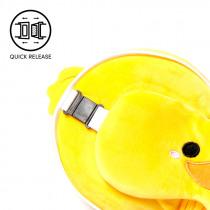 Actual product image Puckator Relaxeazzz Plush Duck Round Travel Pillow with Eye Mask (Head & neck pillow)