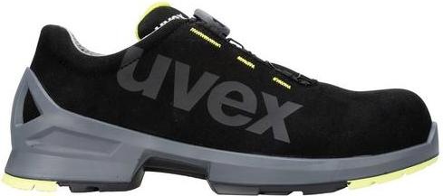 Actual product image Uvex Safety 1 Low shoes S2 65667 black, yellow width 10 size 42 (S2, 42)