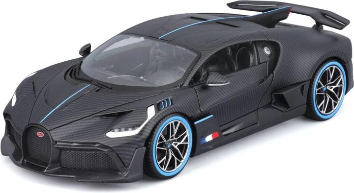 Actual product image Bburago Bugatti Divo 1/18 schwarz/carbon