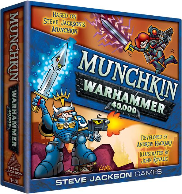 Produktbild Enigma Munchkin - Warhammer 40.000 - Boardgame (English) (Englisch)
