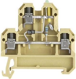 Weidmüller Indikator-Reihenklemme 0,5-4qmm LED 0210460000