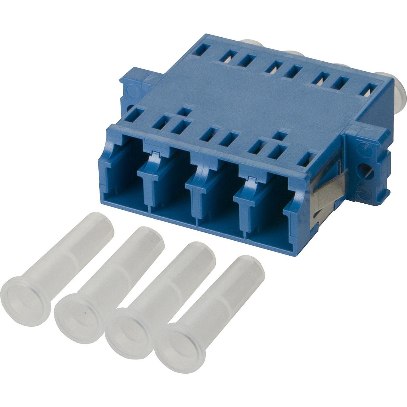 Metz Connect 15090071-I OpDAT Q-LC SM Keramik blau Kupplung (Netzwerk Kupplung), Netzwerk Zubehör
