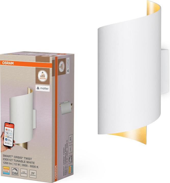 Produktbild Osram SMART+ Matter Wall Twist (900 lm)