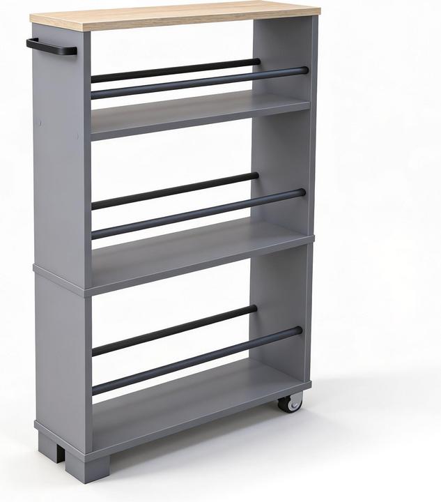 Image du produit Relaxdays chariot d'angle (13 x 50 x 80 cm)