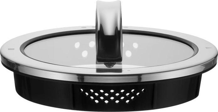Actual product image WMF Lid 16cm Function 4 BLACK (16 cm, Glass, Metal)