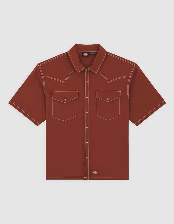 Produktbild Dickies River Ranch Work Shirt Ss Cappuccino (XL)
