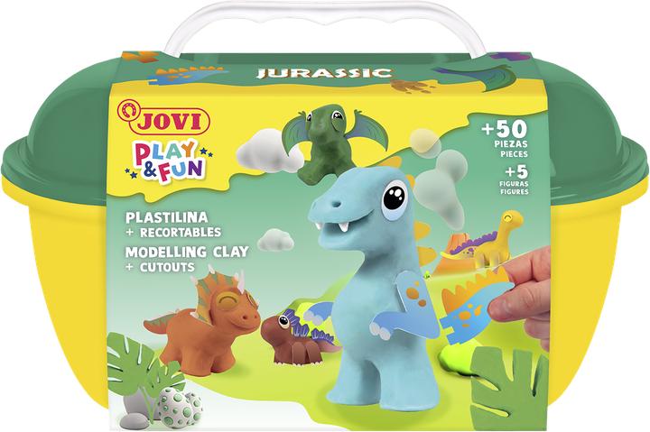 Immagine prodotto Jovi Play&Fun Plastilin-Dinosaurier