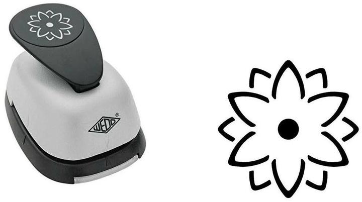 Image du produit Wedo Perforatrice à motif 3D, fleur