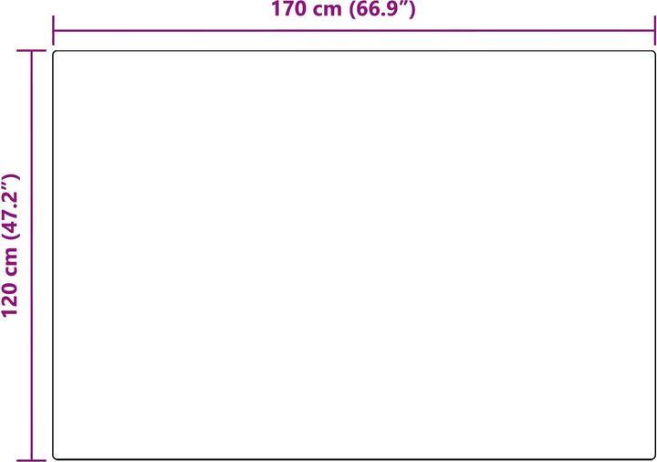 Produktbild vidaXL Wohnzimmerteppich (120 x 170 cm)