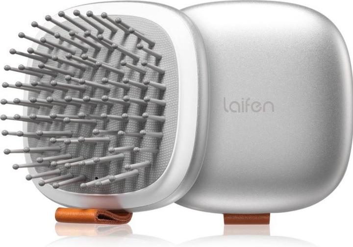 Image du produit Laifen Kamm mit Spiegel silber / Bürste mit Spiegel