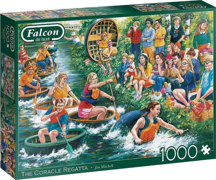 Produktbild Jumbo 11338 - The Coracle Regatta, Puzzle, 1000 Teile (1000 Teile)
