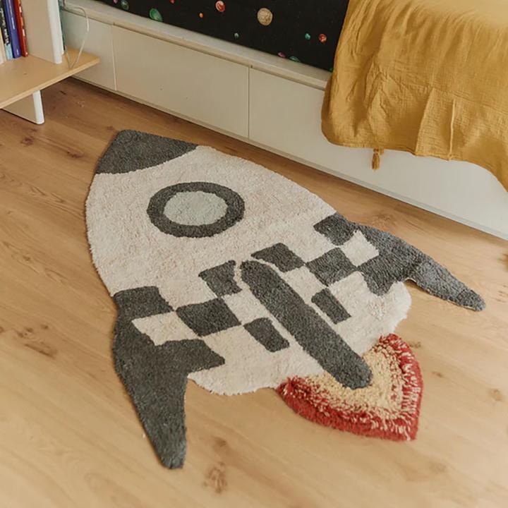 Produktbild Lorena Canals Teppich Rakete (85 x 135 cm)