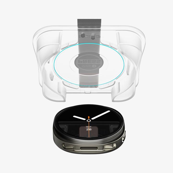 Immagine prodotto Spigen - Glas.tR EZ Fit (2 pack) - Samsung Galaxy Watch8 44mm - Clear