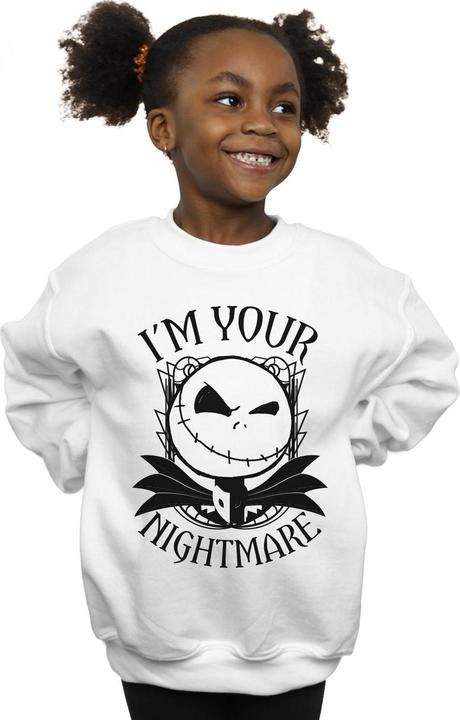 Produktbild Disney Nightmare Before Christmas Nightmare Sweatshirt Mädchen (140, 146)