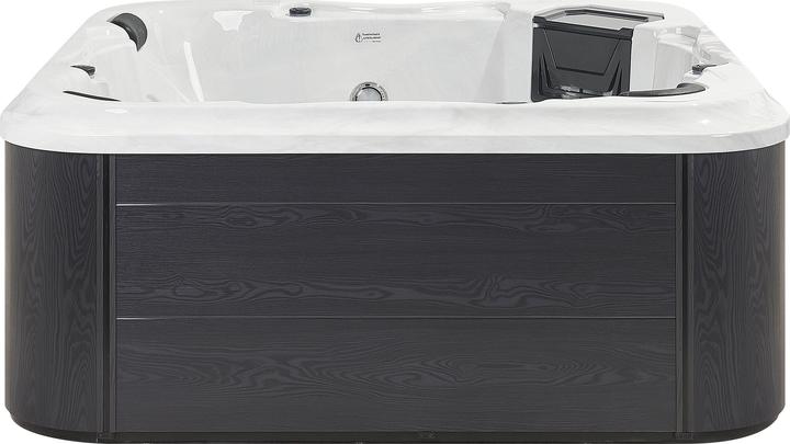 Actual product image Beliani Whirlpool Outdoor white with LED square 210 x 210 cm TULAROSA (6 pers.)