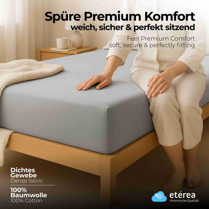 Actual product image Etérea Comfort Jersey 2x Set (60 x 120 cm, 70 x 140 cm)