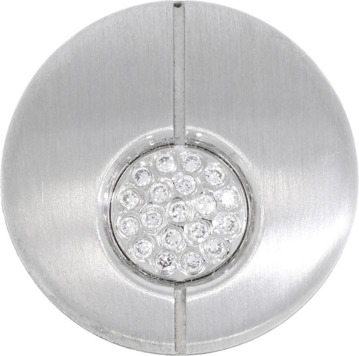 Immagine prodotto Xen Ciondolo 2 pezzi rotondo con 19 brillanti 0,09 ct. TW/SI (Acciaio inossidabile)