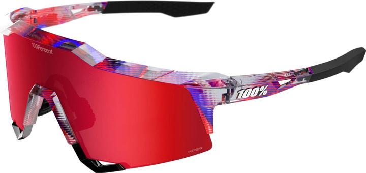 Gloss Translucent Red/Blue, Schwarz